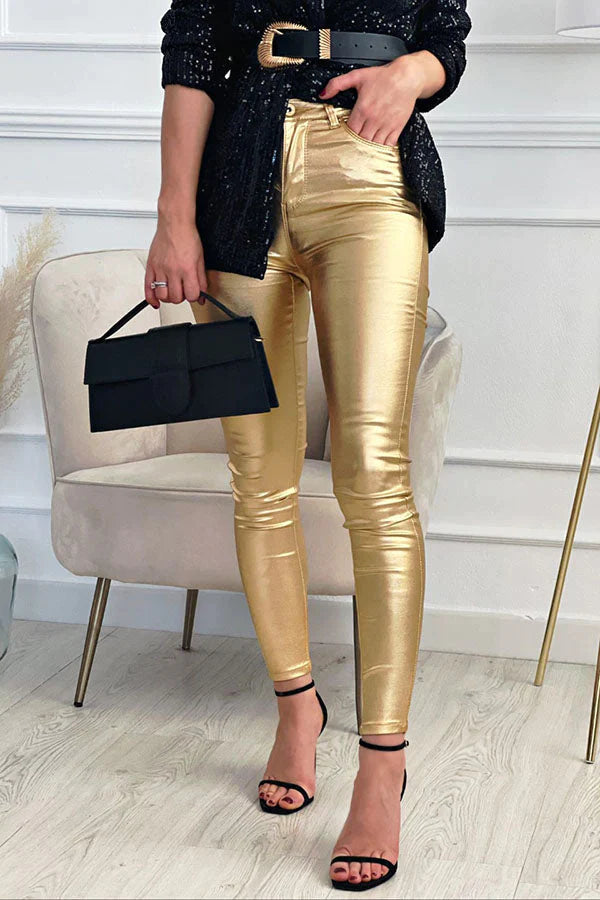 A Vintage Style Pants with Delicate Timeless Details