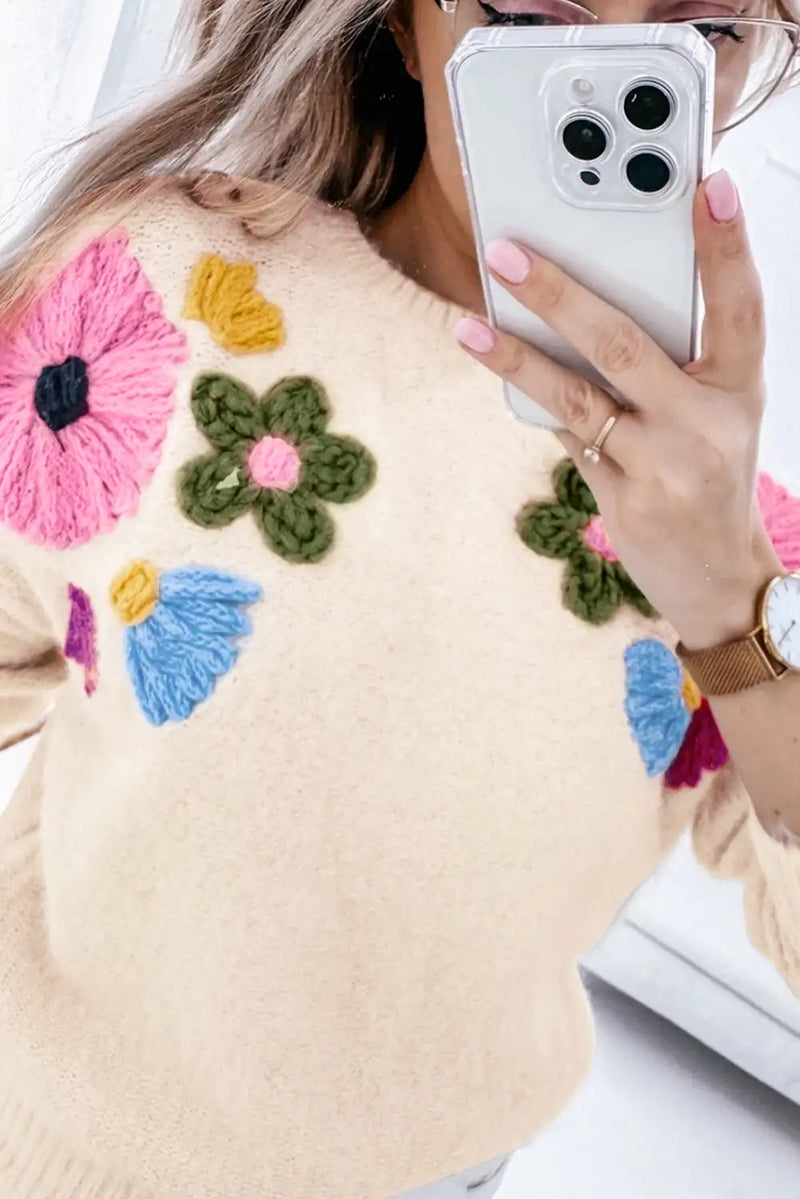 Vintage Inspired Sweater with a Contemporary Edge