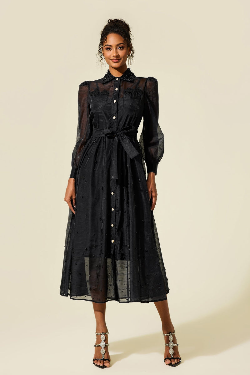 A Vintage Style Dress with Delicate Timeless Details