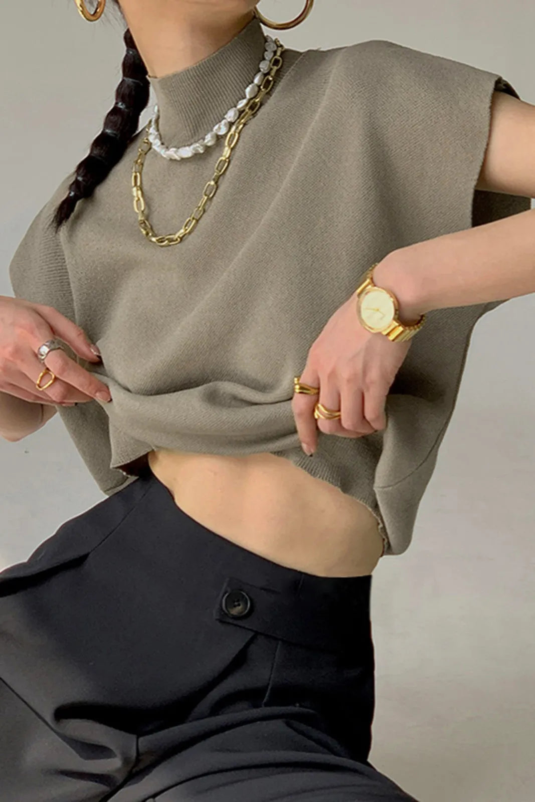 Vintage Inspired Pullover with a Contemporary Edge