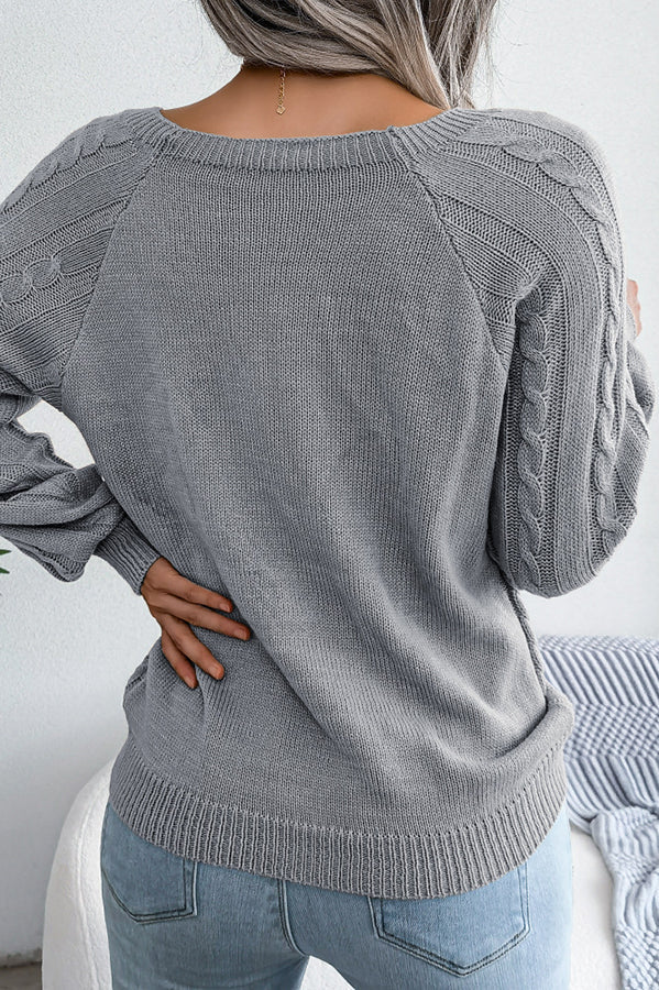 Beautifully Finished Sweater in a Timeless Design