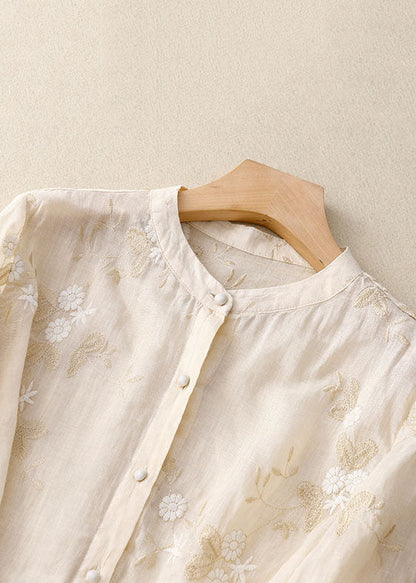 A Vintage Style Shirt with Delicate Timeless Details