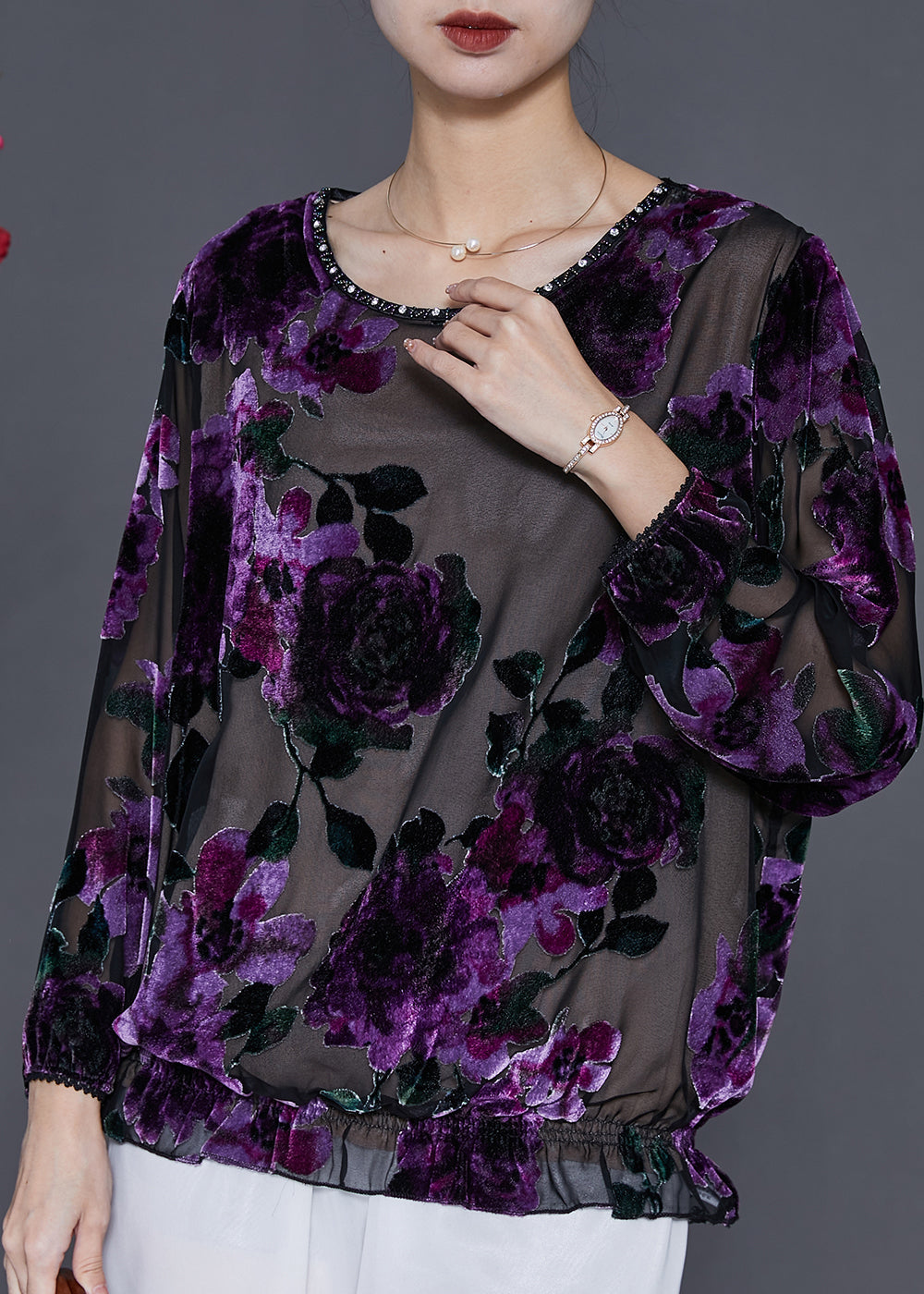 A Vintage Style Top with Delicate Timeless Details