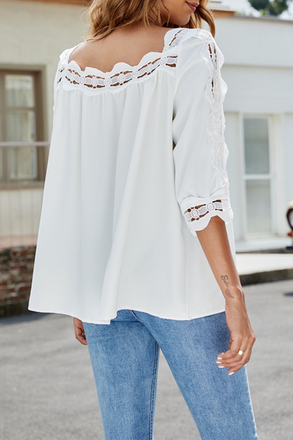 Well Tailored Top with a Graceful Silhouette