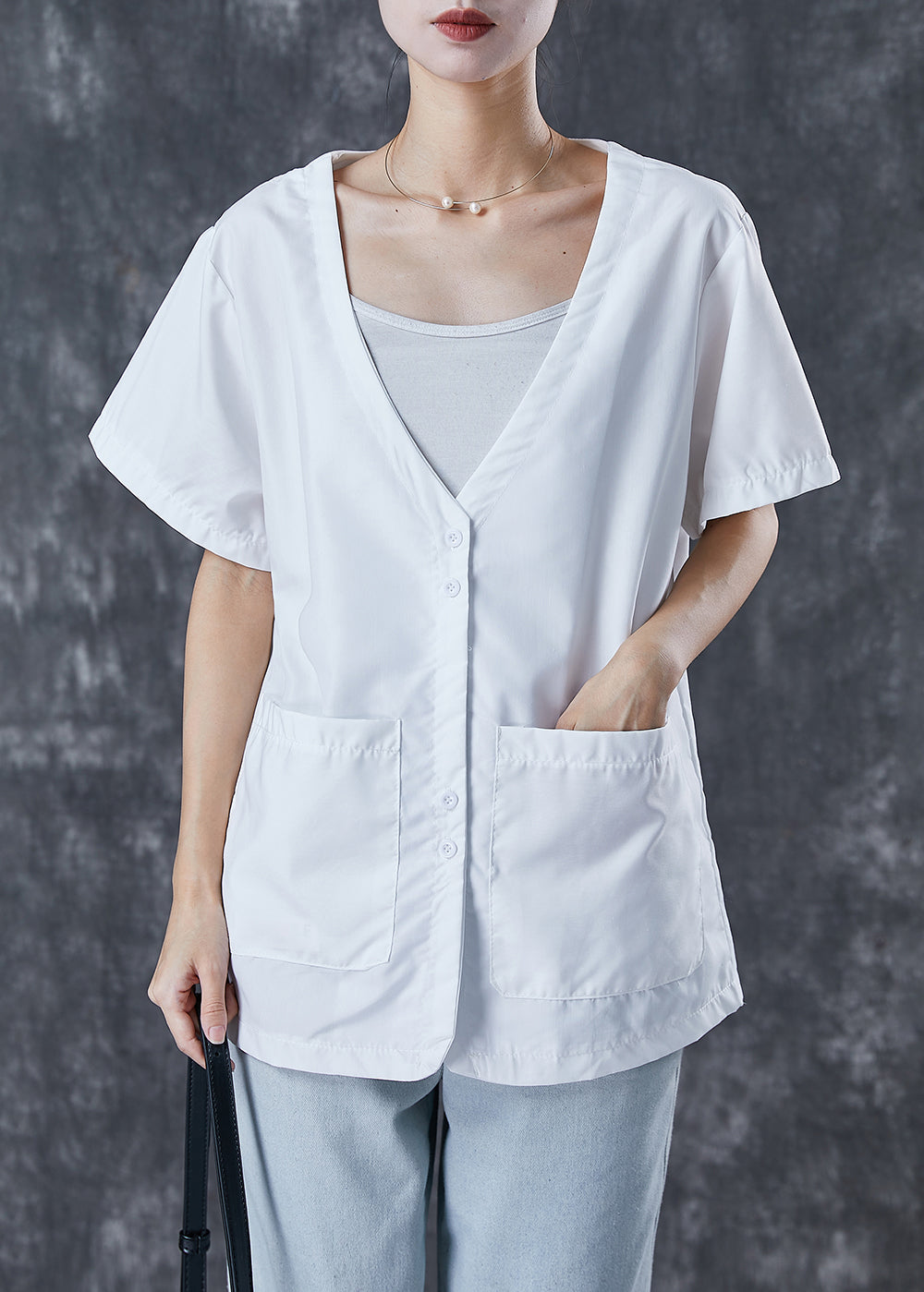 A Vintage Style Blouse with Delicate Timeless Details
