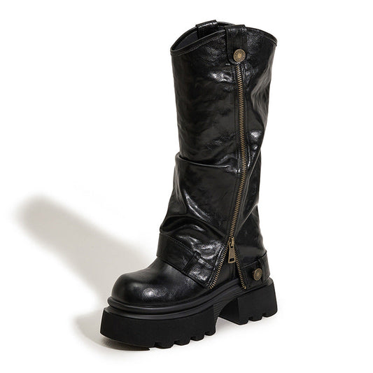 Vintage Inspired Boots with a Contemporary Edge