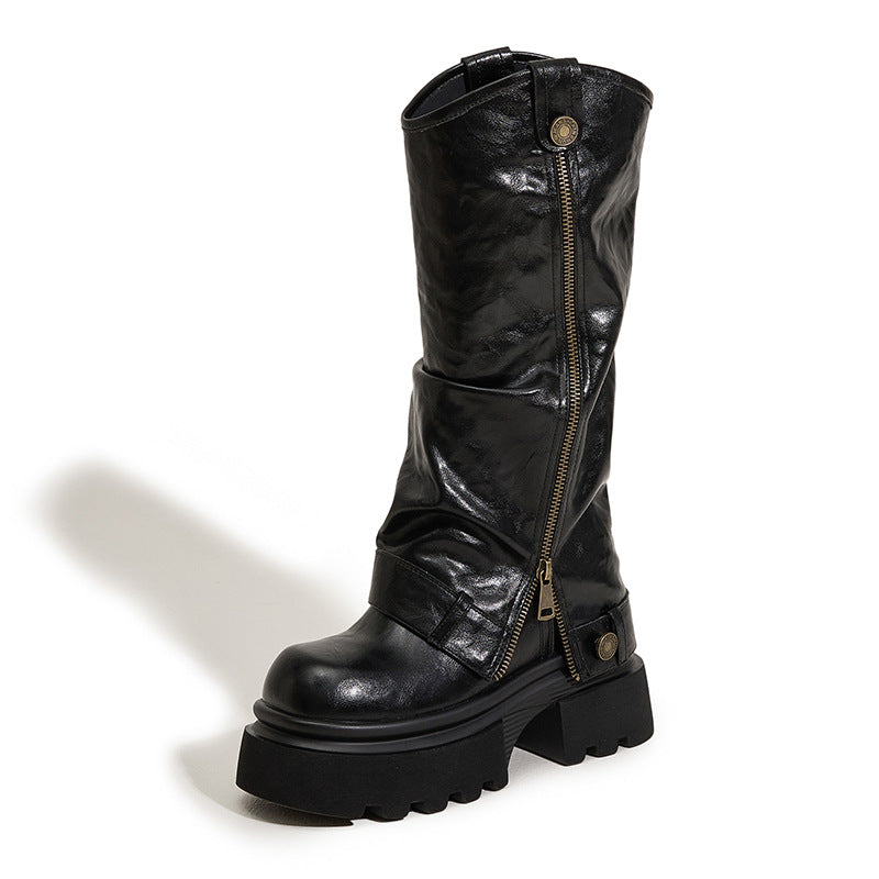 Vintage Inspired Boots with a Contemporary Edge