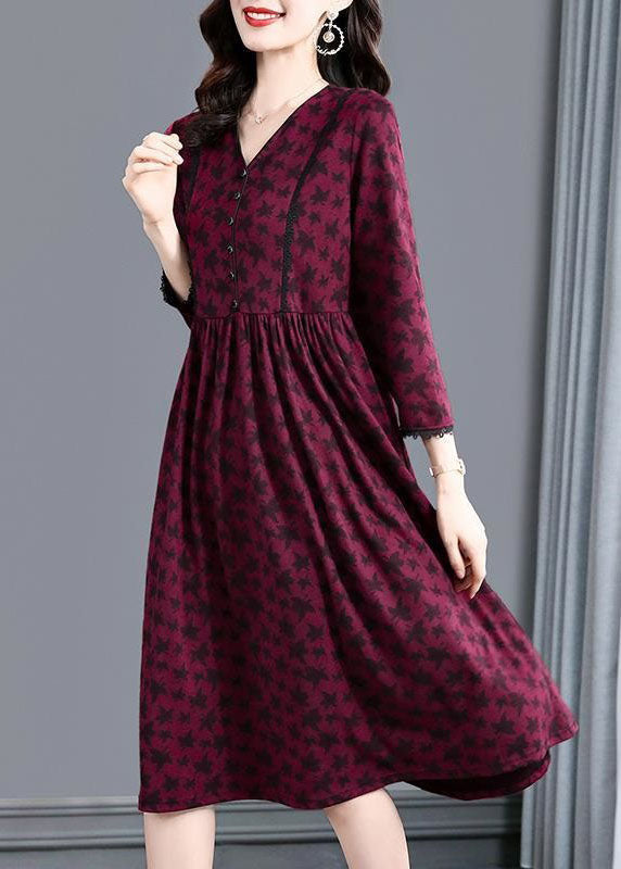 A Vintage Style Dress with Delicate Timeless Details