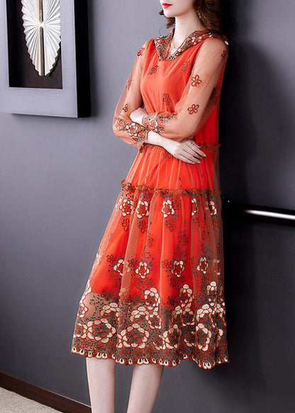 Classic Vintage Dress with a Flattering Fit