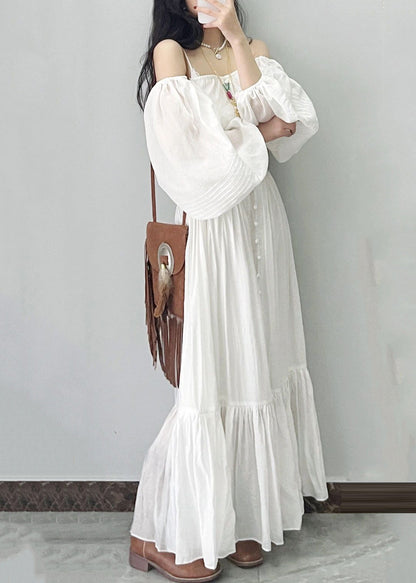 A Vintage Style Dress with Delicate Timeless Details