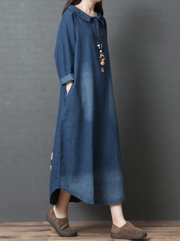 Classic Vintage Dress with a Flattering Fit