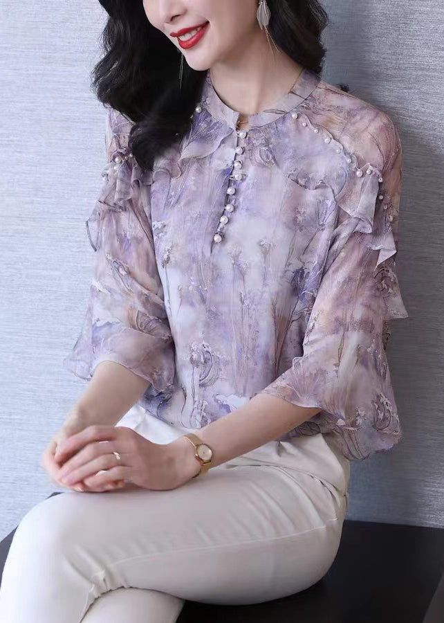 A Vintage Style Shirt with Delicate Timeless Details