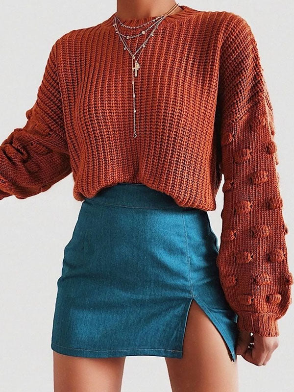 Classic Vintage Sweater with a Flattering Fit