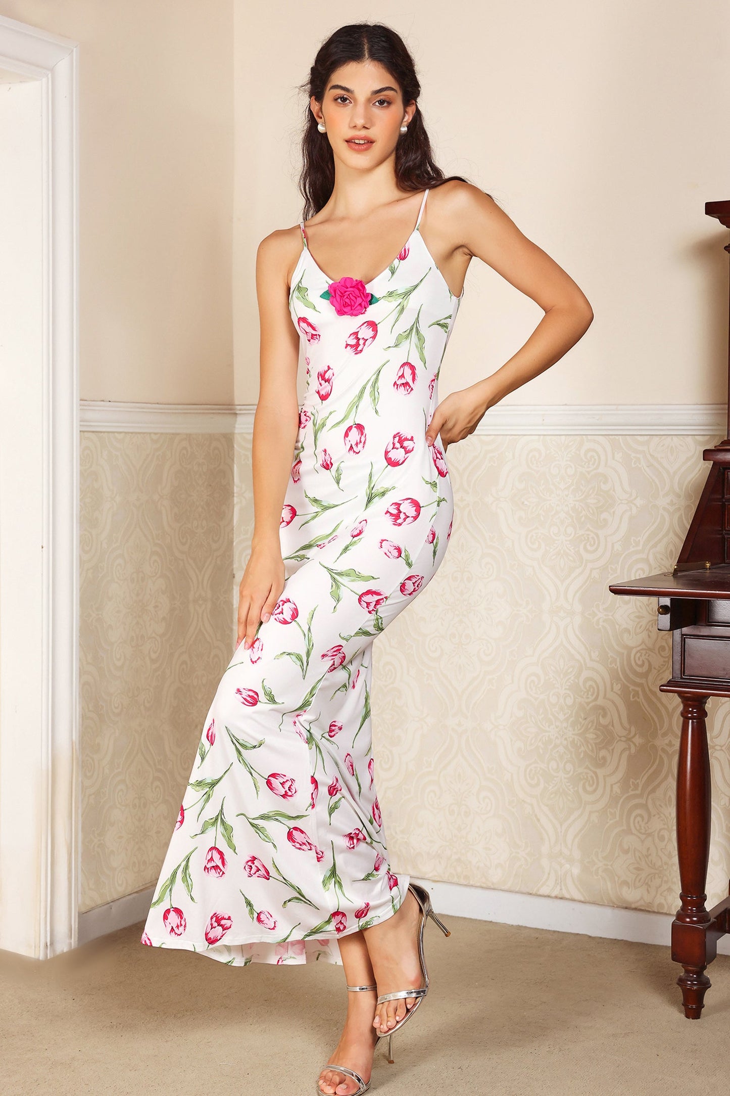 A Vintage Style Dress with Delicate Timeless Details