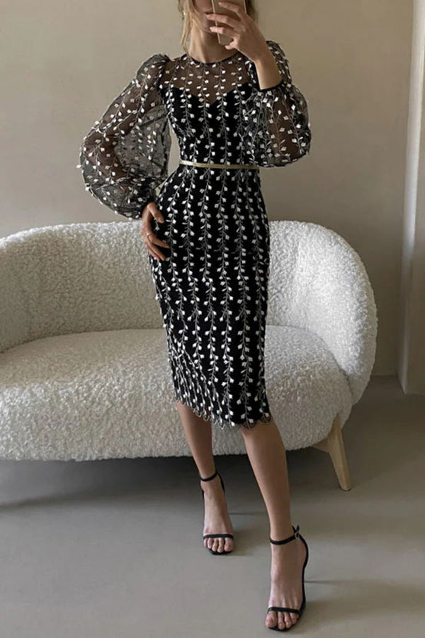 Elegantly Styled Dress for Everyday Wear