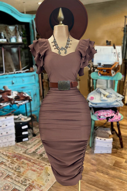 A Vintage Style Dress with Delicate Timeless Details