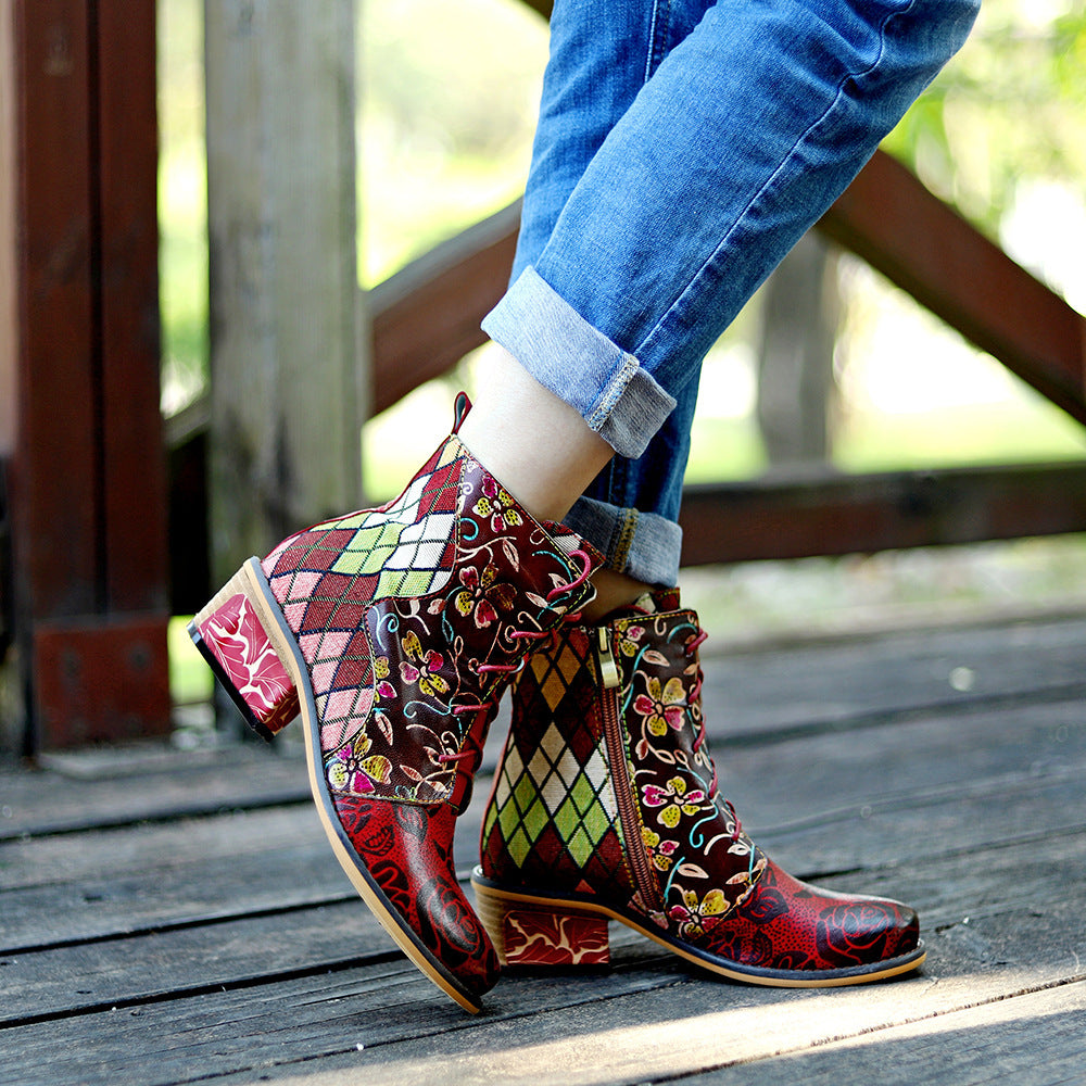 Vintage Inspired Boots with a Contemporary Edge