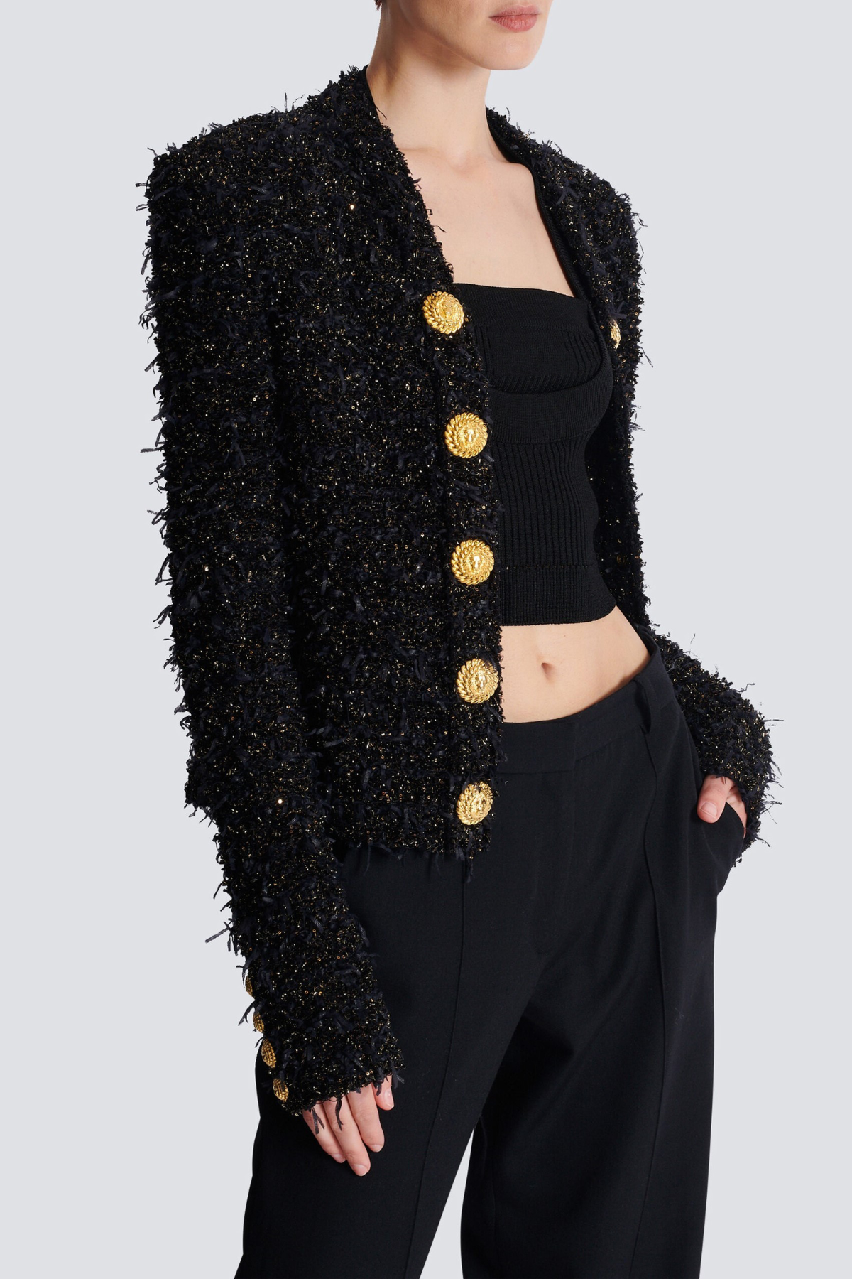 Classic Vintage Jacket with a Flattering Fit