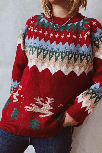 A Vintage Style Sweater with Delicate Timeless Details