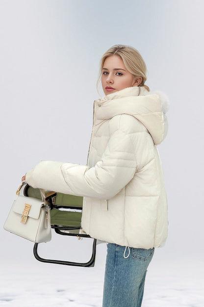 A Vintage Style Coat with Delicate Timeless Details