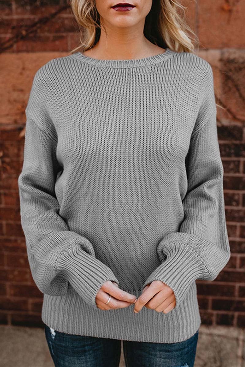 Beautifully Finished Sweater in a Timeless Design
