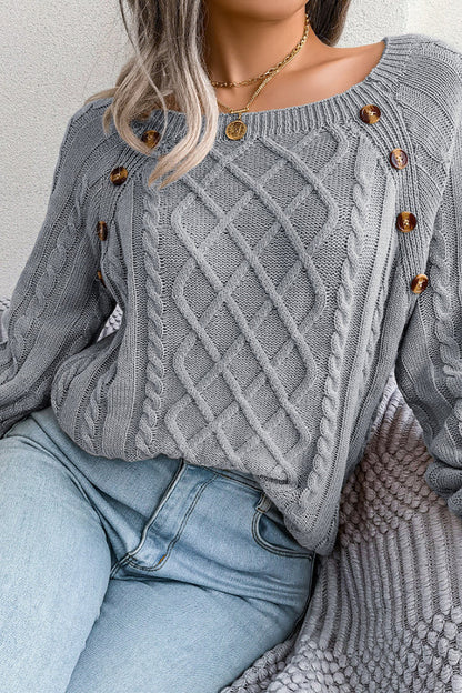 Beautifully Finished Sweater in a Timeless Design
