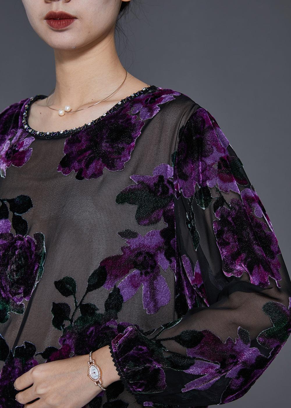 A Vintage Style Top with Delicate Timeless Details