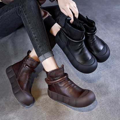 A Vintage Style Boots with Delicate Timeless Details