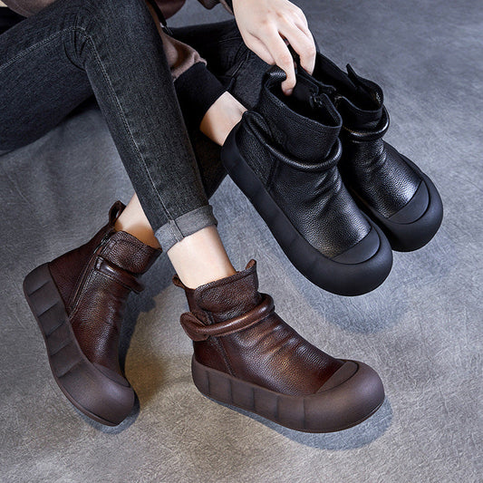 A Vintage Style Boots with Delicate Timeless Details