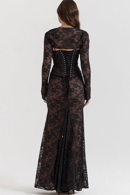 A Vintage Style Dress with Delicate Timeless Details