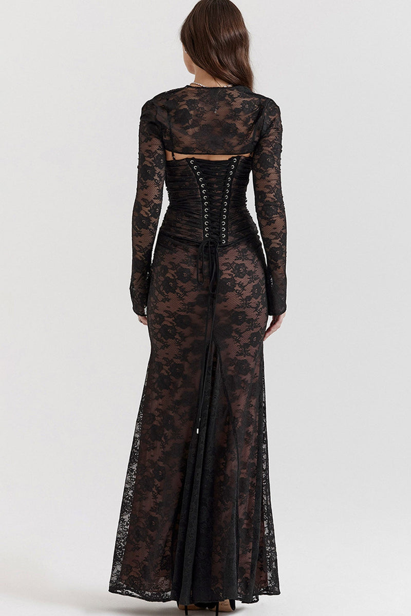 A Vintage Style Dress with Delicate Timeless Details