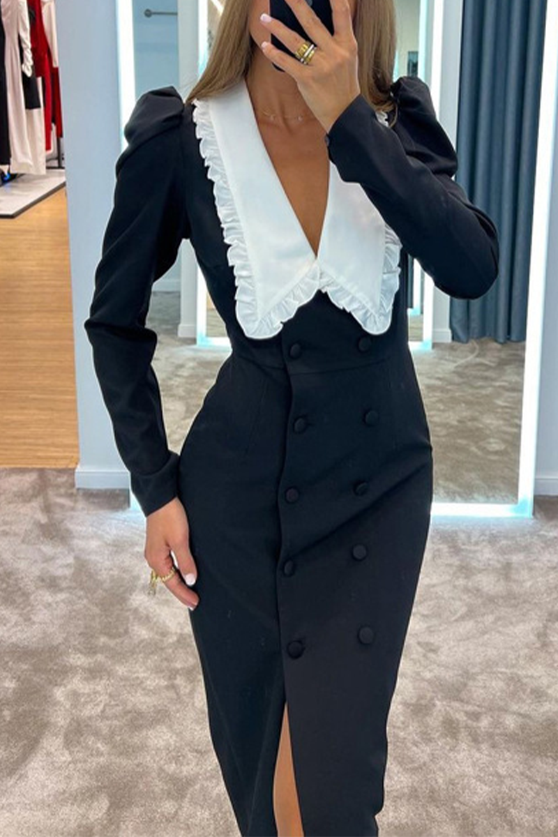 Beautifully Finished Dress in a Timeless Design