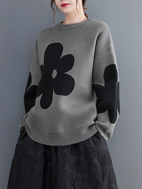 Well Tailored Pullover with a Graceful Silhouette