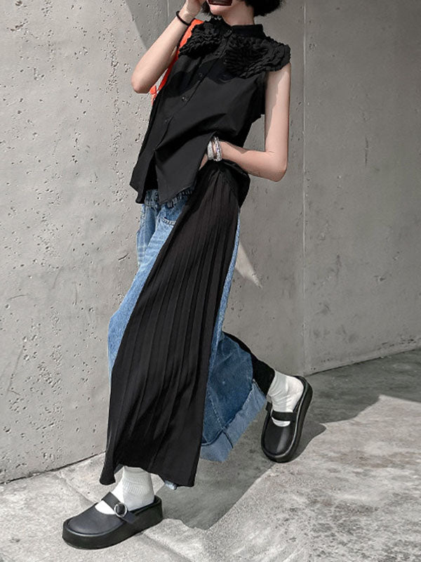 A Vintage Style Pants with Delicate Timeless Details