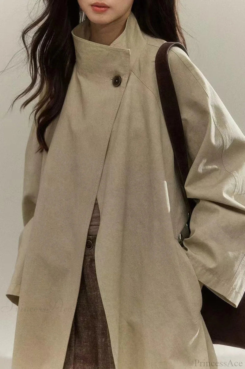 A Vintage Style Coat with Delicate Timeless Details