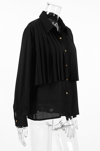 Classic Vintage Blouse with a Flattering Fit