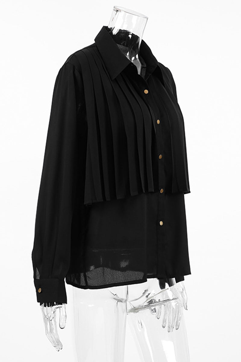 Classic Vintage Blouse with a Flattering Fit