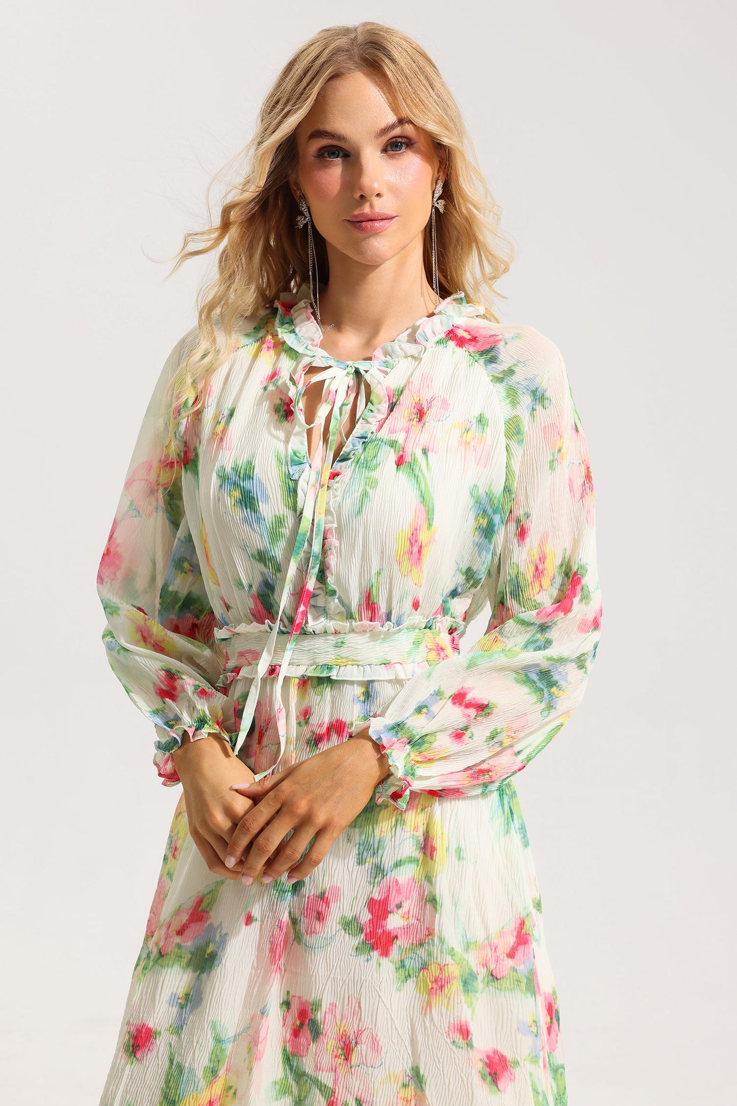A Vintage Style Dress with Delicate Timeless Details
