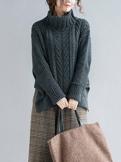 Classic Vintage Sweater with a Flattering Fit