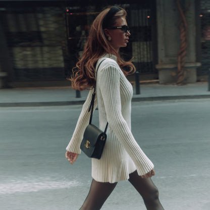 Classic Vintage Sweater with a Flattering Fit