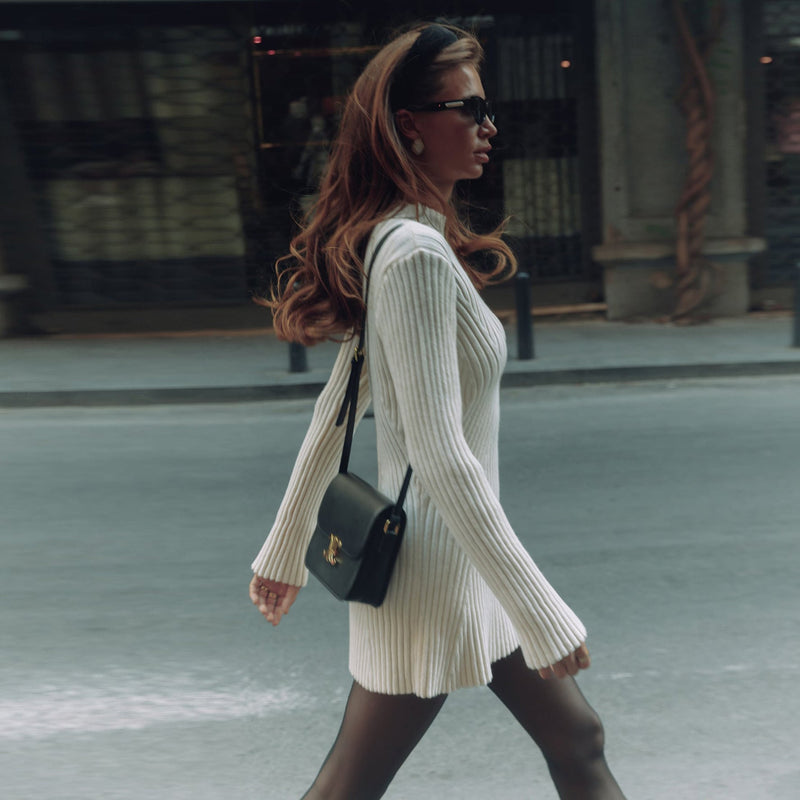 Classic Vintage Sweater with a Flattering Fit