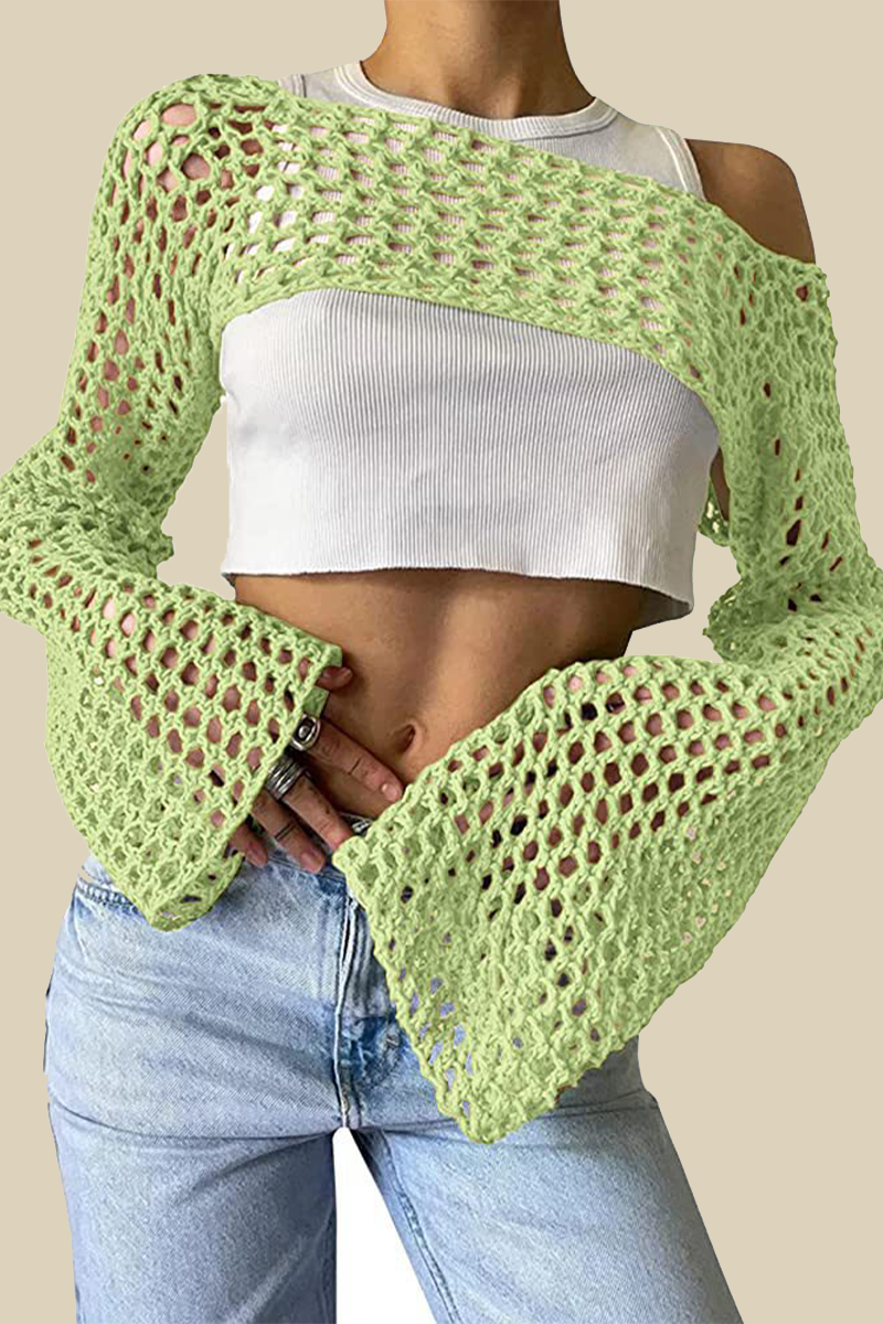 A Vintage Style Sweater with Delicate Timeless Details