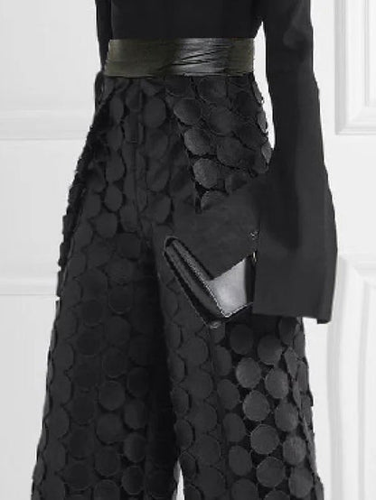A Vintage Style Trousers with Delicate Timeless Details