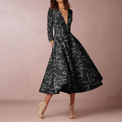 A Vintage Style Dress with Delicate Timeless Details