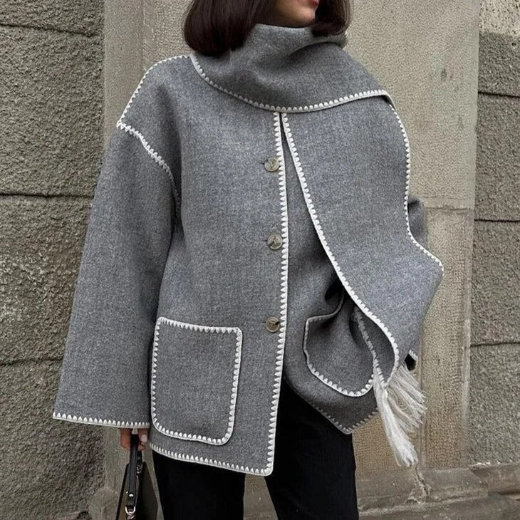 A Vintage Style Jacket with Delicate Timeless Details
