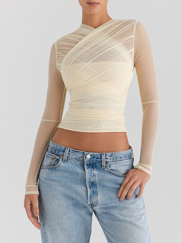 Well Tailored T-Shirt with a Graceful Silhouette