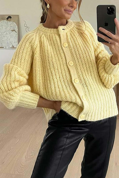 A Vintage Style Cardigan with Delicate Timeless Details