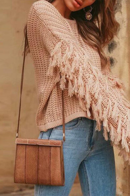 A Vintage Style Sweater with Delicate Timeless Details