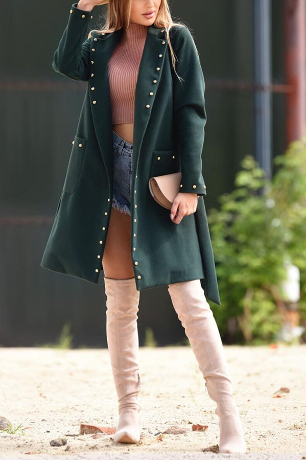 Classic Vintage Coat with a Flattering Fit