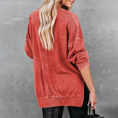 Well Tailored Pullover with a Graceful Silhouette
